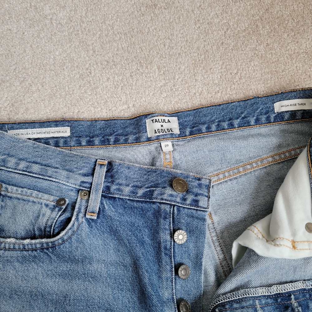 Talula and Agolde High Rise Jeans - Picture 3 of 5